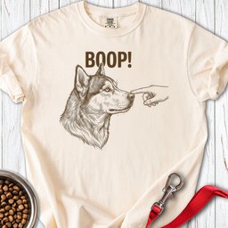 Husky Boop Premium Tee Gift For Dog Lover