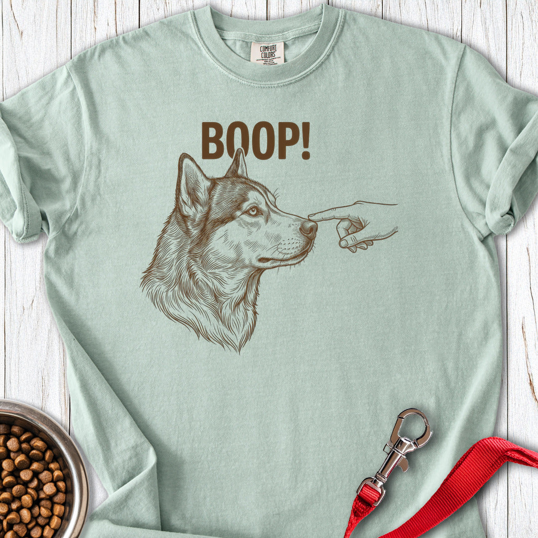 Husky Boop Premium Tee Gift For Dog Lover