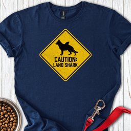 German Shepherd Landshark T Shirt Gift For Dog Lover