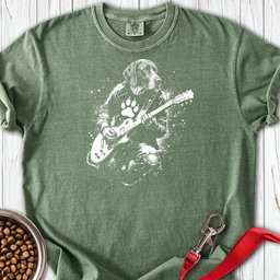 English Pointer Guitar Premium Tee Gift For Dog Lover