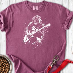 English Pointer Guitar Premium Tee Gift For Dog Lover