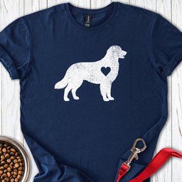 Golden Retriever Love T Shirt Gift For Dog Lover