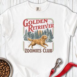 Golden Retriever Zoomies Premium Tee Gift For Dog Lover