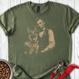 German Shepherd Lincoln T Shirt Gift For Dog Lover