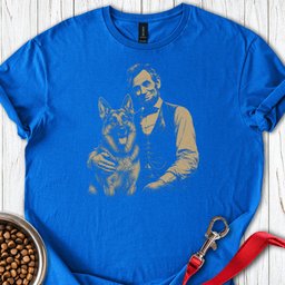 German Shepherd Lincoln T Shirt Gift For Dog Lover
