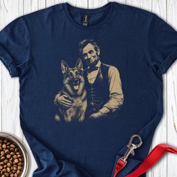German Shepherd Lincoln T Shirt Gift For Dog Lover