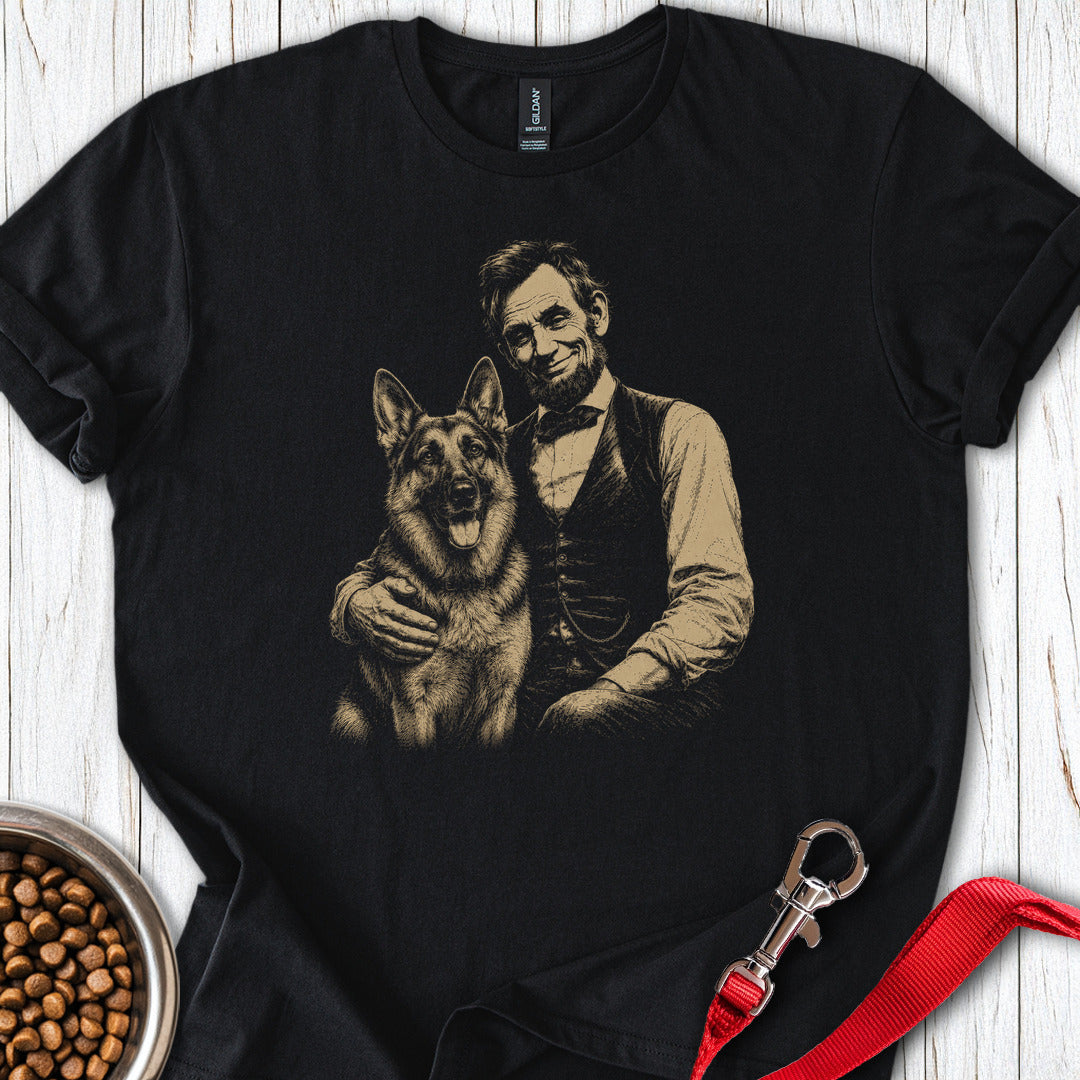 German Shepherd Lincoln T Shirt Gift For Dog Lover