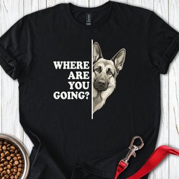 German Shepherd Alert T Shirt Gift For Dog Lover