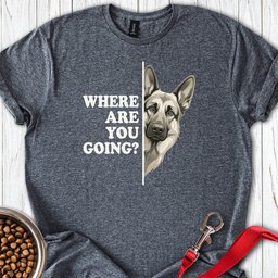 German Shepherd Alert T Shirt Gift For Dog Lover