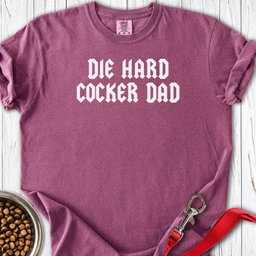 Die Hard Cocker Dad Premium Tee Gift For Dad