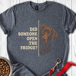 Hungry Chocolate Lab T Shirt Gift For Dog Lover