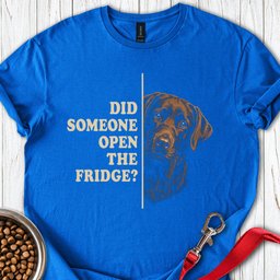 Hungry Chocolate Lab T Shirt Gift For Dog Lover