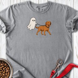 Fox Red Labrador Ghost Halloween Premium Tee Gift For Dog Lover