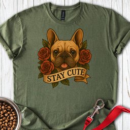 French Bulldog Tattoo T Shirt Gift For Dog Lover