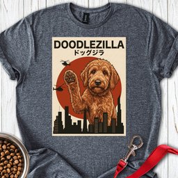 Golden Doodle Doodlezilla T Shirt Gift For Dog Lover