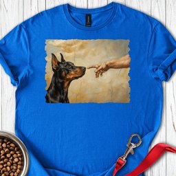 God Creates Doberman Pinscher T Shirt Gift For Dog Lover