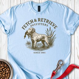 Fetch And Retrieve Labrador T Shirt Gift For Dog Lover