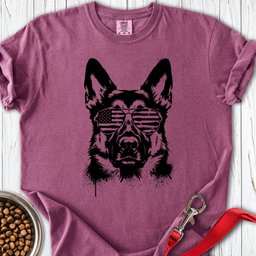 German Shepherd USA Premium Tee Gift For Dog Lover