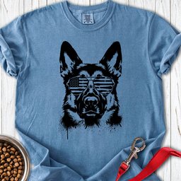 German Shepherd USA Premium Tee Gift For Dog Lover