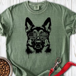 German Shepherd USA Premium Tee Gift For Dog Lover