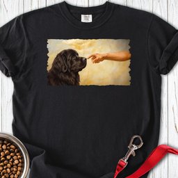 God Creates Newfoundland Premium Tee Gift For Dog Lover