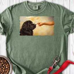 God Creates Newfoundland Premium Tee Gift For Dog Lover