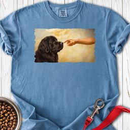 God Creates Newfoundland Premium Tee Gift For Dog Lover