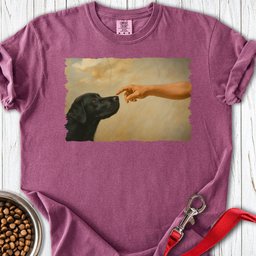 God Creates Black Lab Premium Tee Gift For Dog Lover