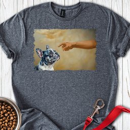God Creates Merle French Bulldog T Shirt Gift For Dog Lover