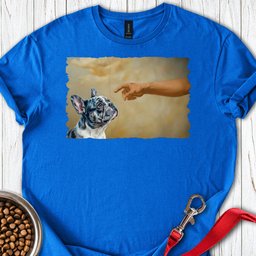 God Creates Merle French Bulldog T Shirt Gift For Dog Lover