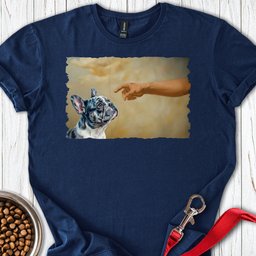 God Creates Merle French Bulldog T Shirt Gift For Dog Lover