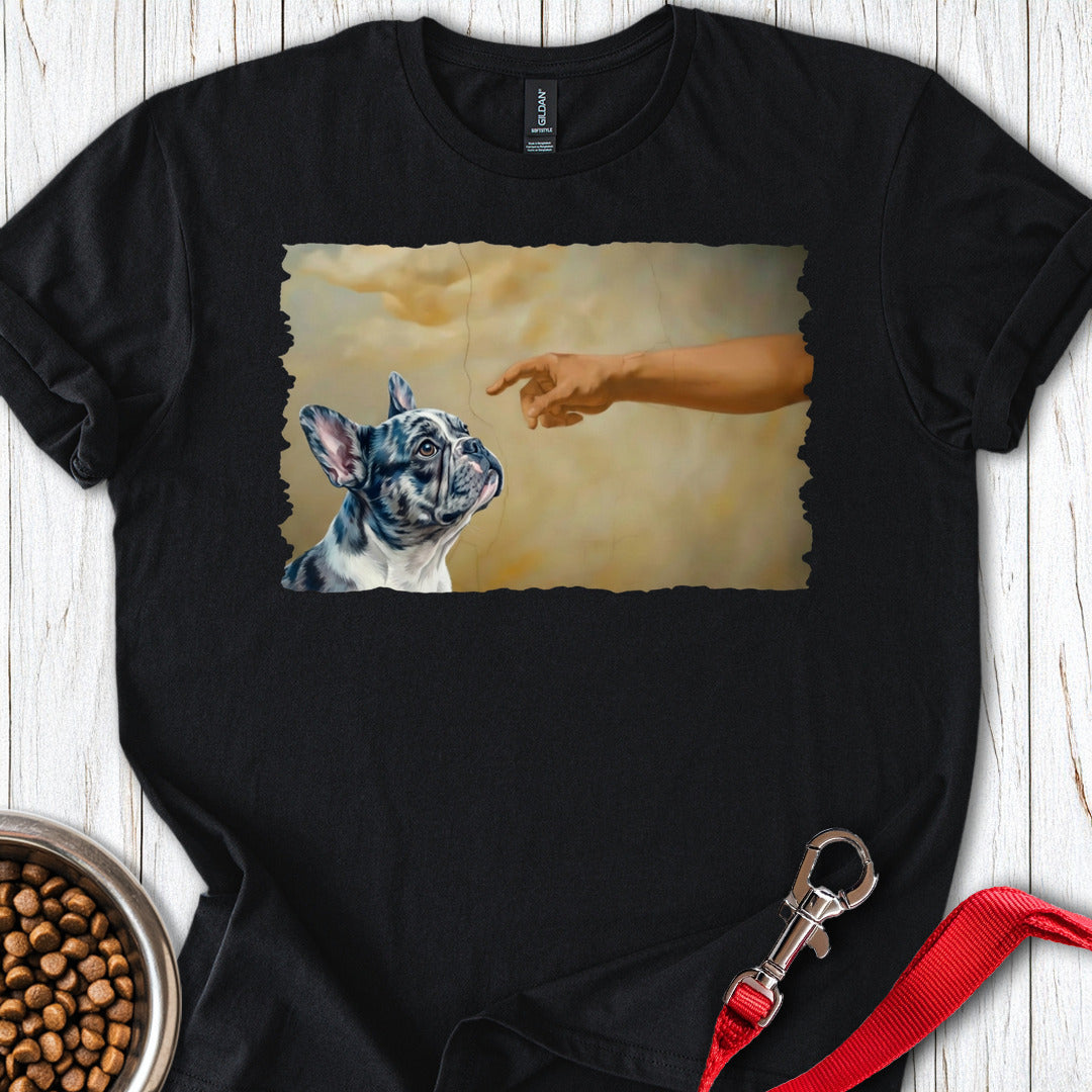 God Creates Merle French Bulldog T Shirt Gift For Dog Lover