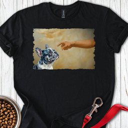 God Creates Merle French Bulldog T Shirt Gift For Dog Lover