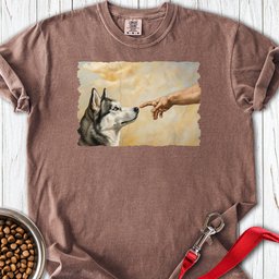 God Creates Husky Premium Tee Gift For Dog Lover