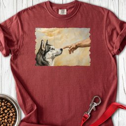 God Creates Husky Premium Tee Gift For Dog Lover