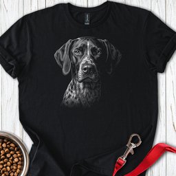 German Shorthaired Pointer Engraved T Shirt Gift For Dog Lover