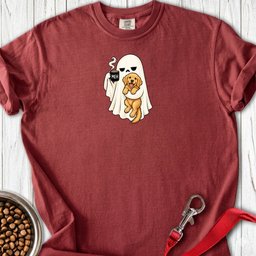 Golden Retriever Meh Ghost Premium Tee Gift For Dog Lover