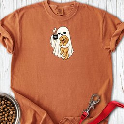 Golden Retriever Meh Ghost Premium Tee Gift For Dog Lover