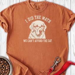 Golden Retriever Ban The Cat Premium Tee Gift For Cat Lover