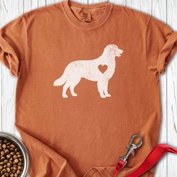 Golden Retriever Love Premium Tee Gift For Dog Lover