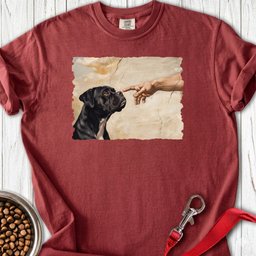 God Creates Black Boxer Premium Tee Gift For Dog Lover