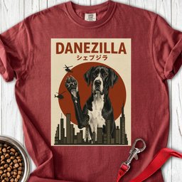 Danezilla Mantle Great Dane Premium Tee Gift For Dog Lover