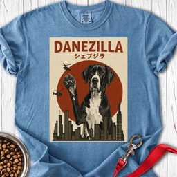 Danezilla Mantle Great Dane Premium Tee Gift For Dog Lover