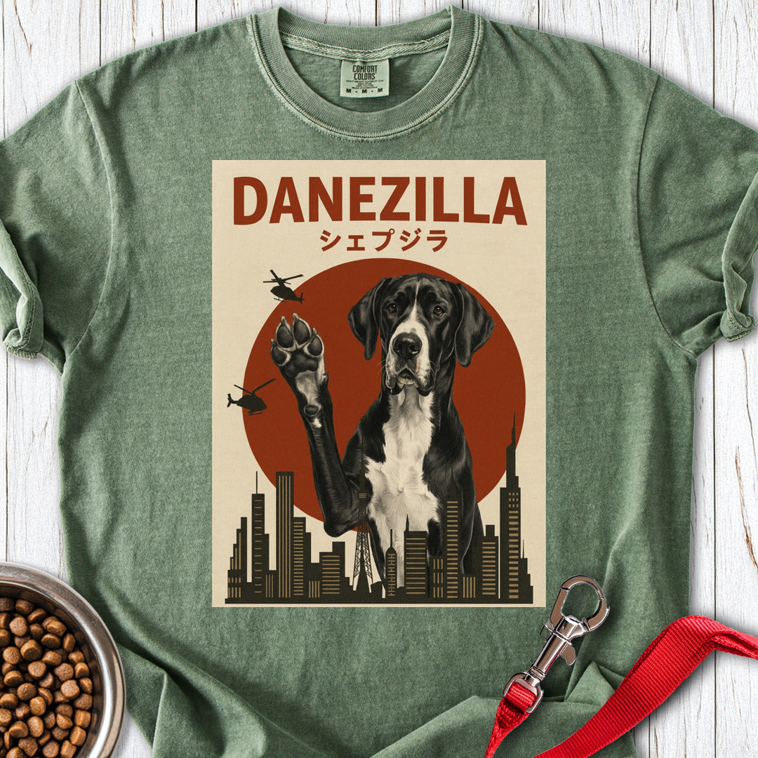 Danezilla Mantle Great Dane Premium Tee Gift For Dog Lover