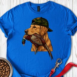 Golden Retriever Pheasant Hunter T Shirt Gift For Dog Lover