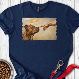 God Creates Pit Bull T Shirt Gift For Dog Lover