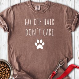 Goldie Hair Dont Care Premium Tee Gift For Dog Lover