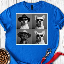 French Bulldog Photo Booth T Shirt Gift For Dog Lover