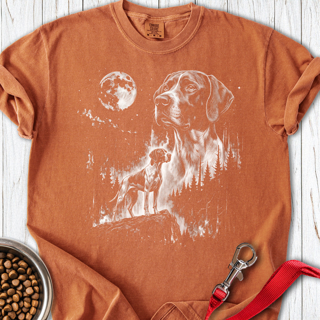 English Pointer Moonlight Premium Tee Gift For Dog Lover
