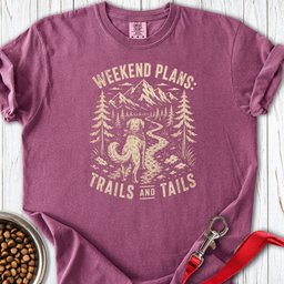 Hiking Golden Retriever Premium Tee Gift For Dog Lover